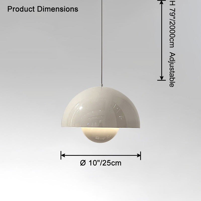 WOMO Suspension Dôme Metal Multicolore-WM2498
