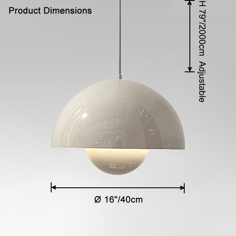 WOMO Suspension Dôme Metal Multicolore-WM2498