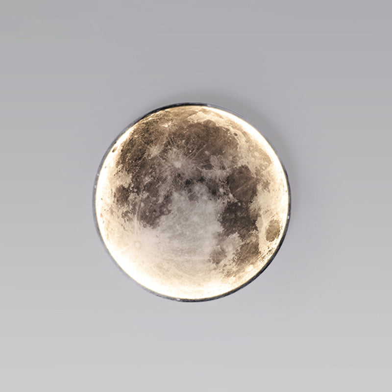 WOMO Appliques Murale Rond Lune/Terre - WM6102