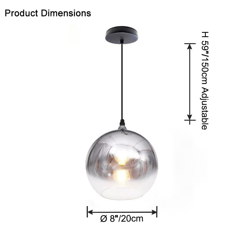 WOMO Suspension Petite Bulles de Verre-WM2500