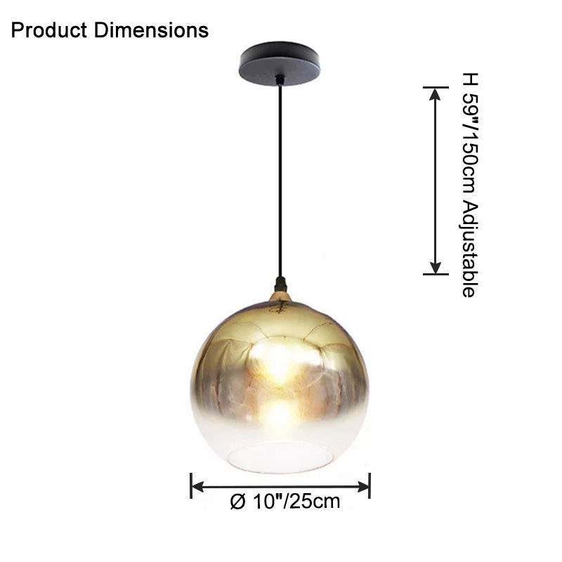 WOMO Suspension Petite Bulles de Verre-WM2500