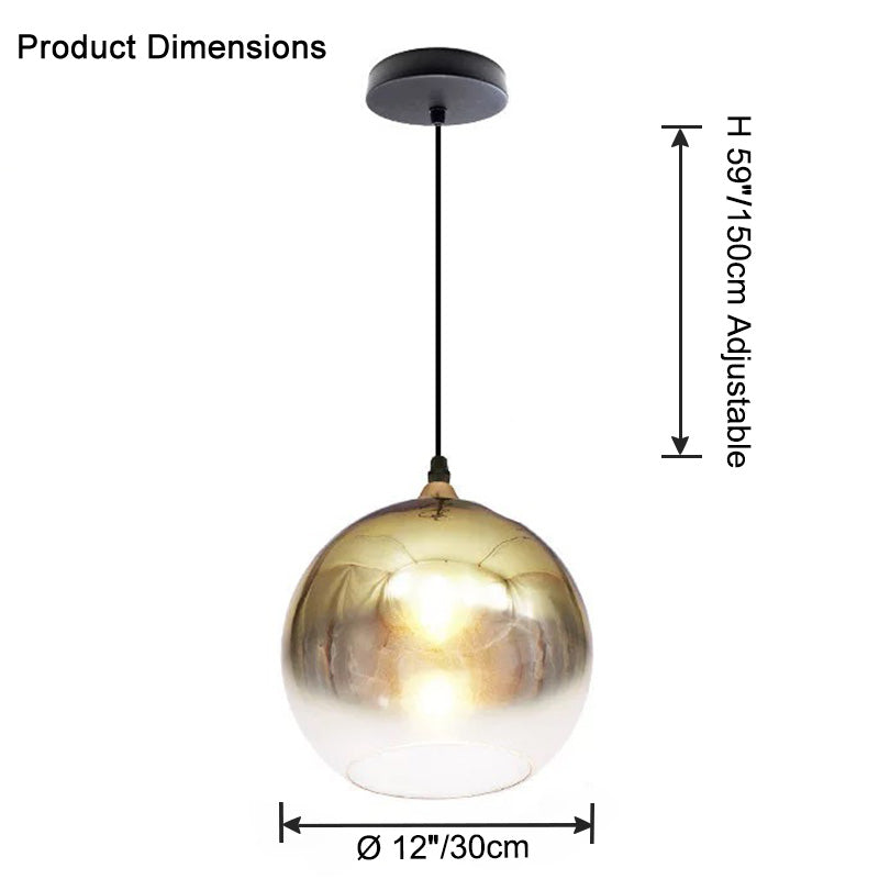 WOMO Suspension Petite Bulles de Verre-WM2500