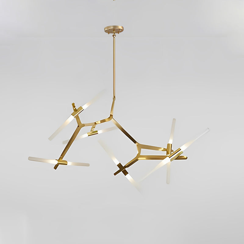 Lustre à branche en or réglable WOMO-WM2511