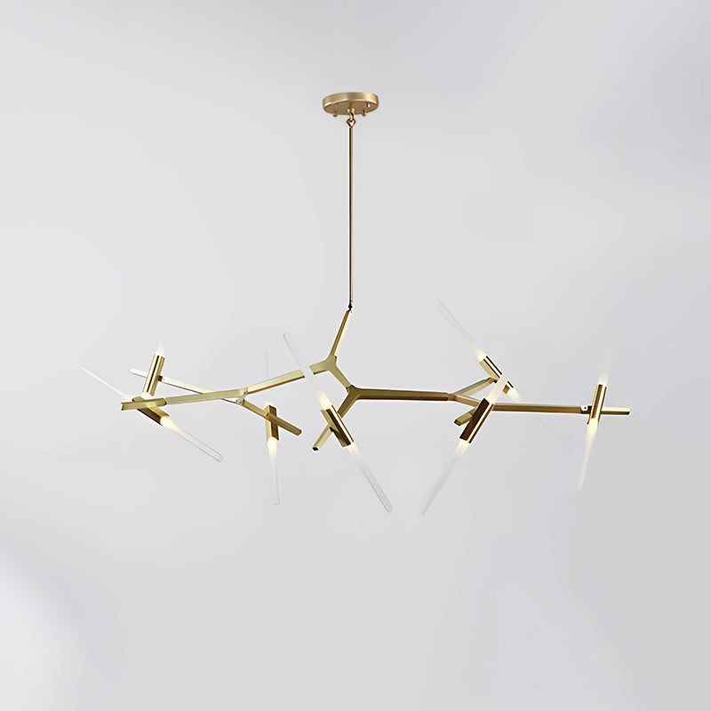 Lustre à branche en or réglable WOMO-WM2511