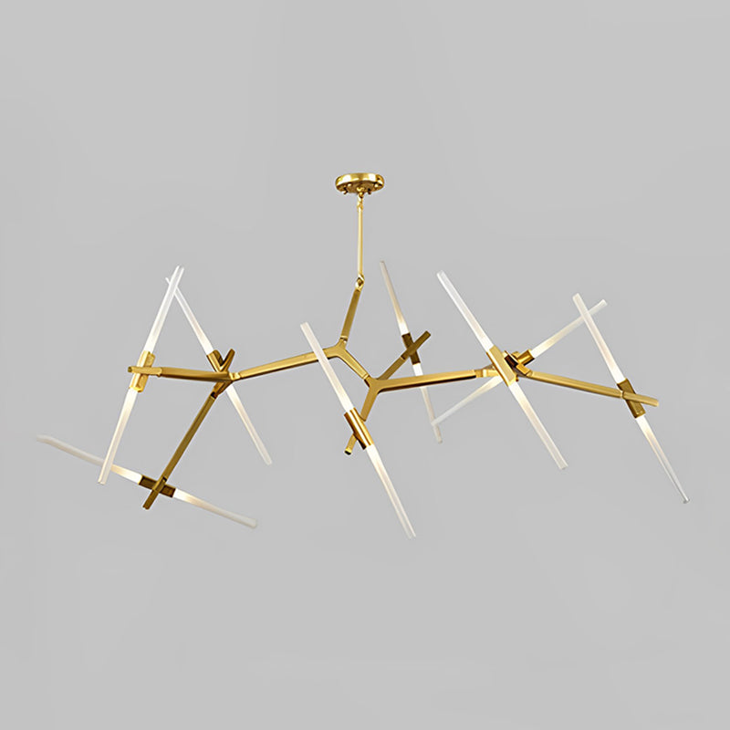 Lustre à branche en or réglable WOMO-WM2511