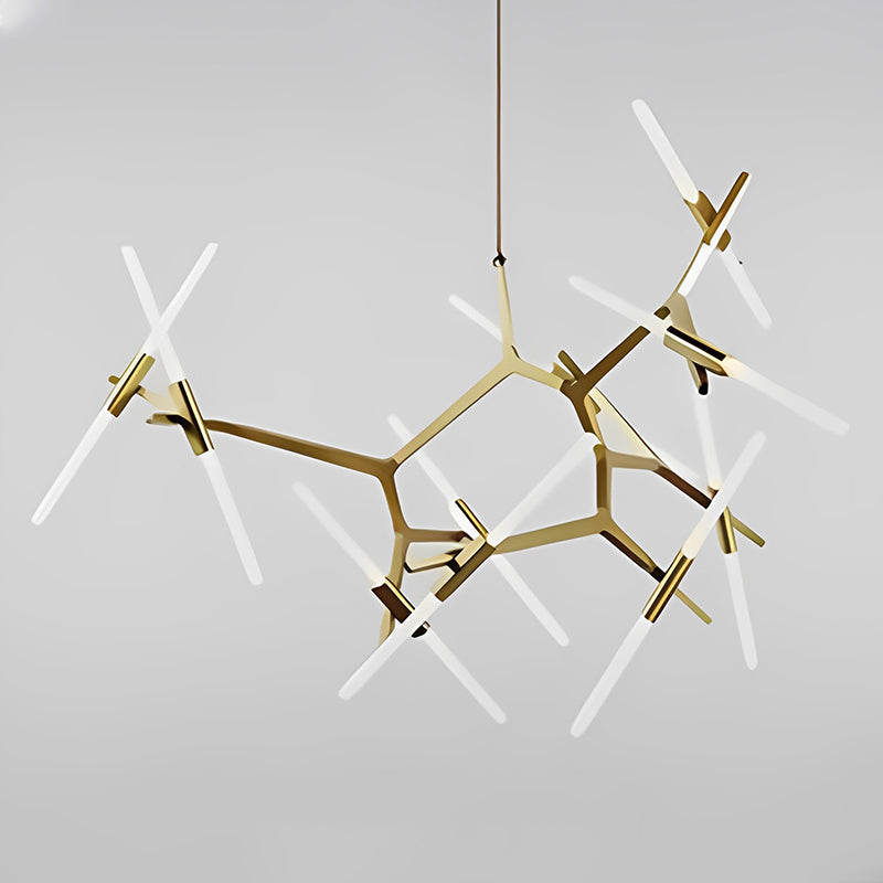Lustre à branche en or réglable WOMO-WM2511