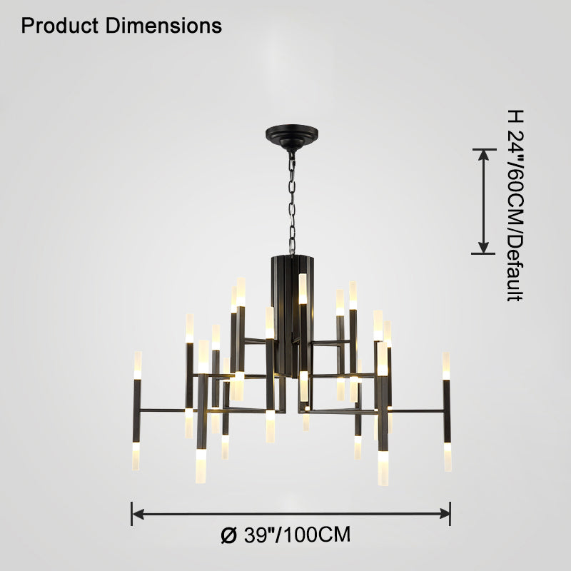 Lustre à chandelier moderne WOMO-WM2516
