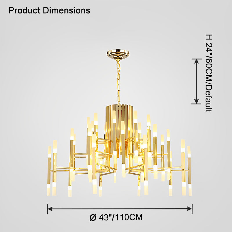 Lustre à chandelier moderne WOMO-WM2516