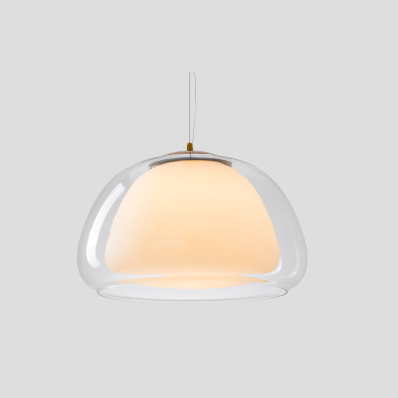 Suspension à dôme en verre WOMO-WM2537