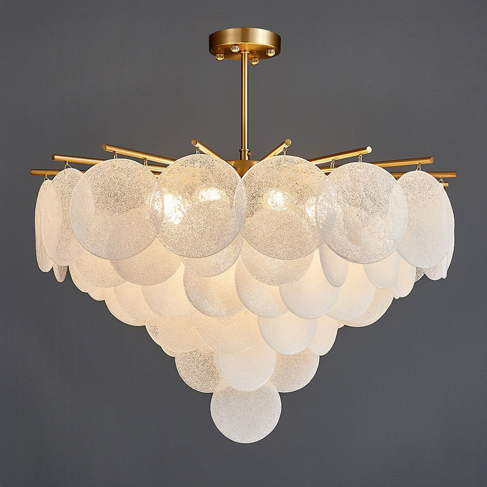 WOMO Lustre Nuage en Verre Art Déco-WM2005