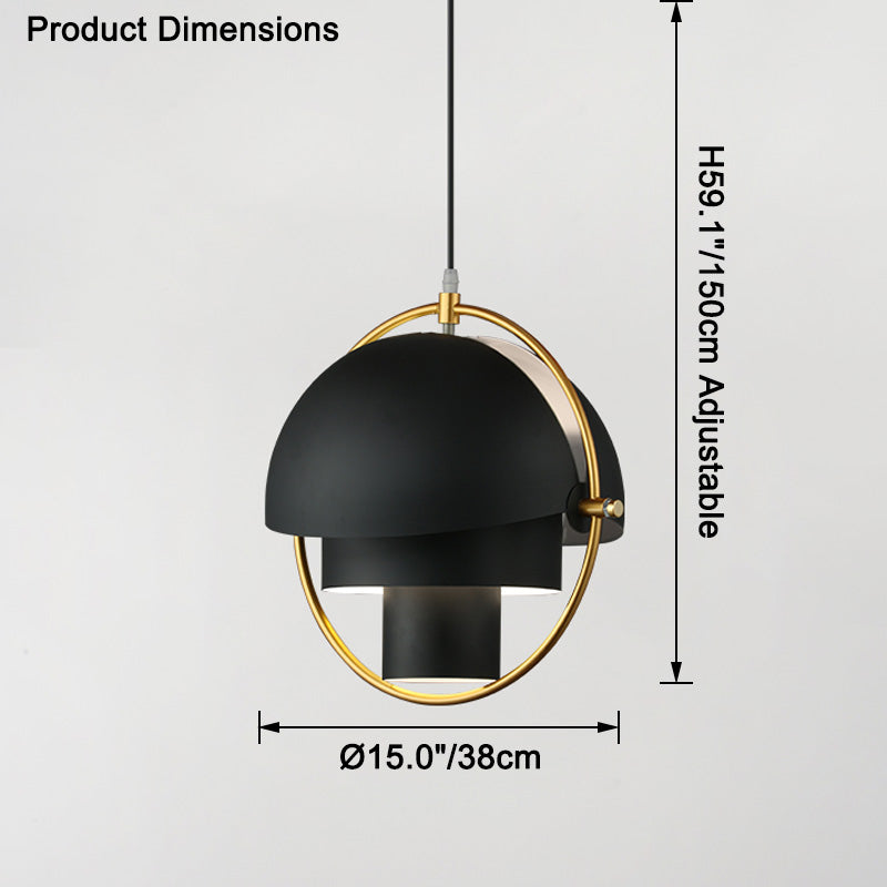 WOMO Suspension Boule Metal Orientable-WM2564