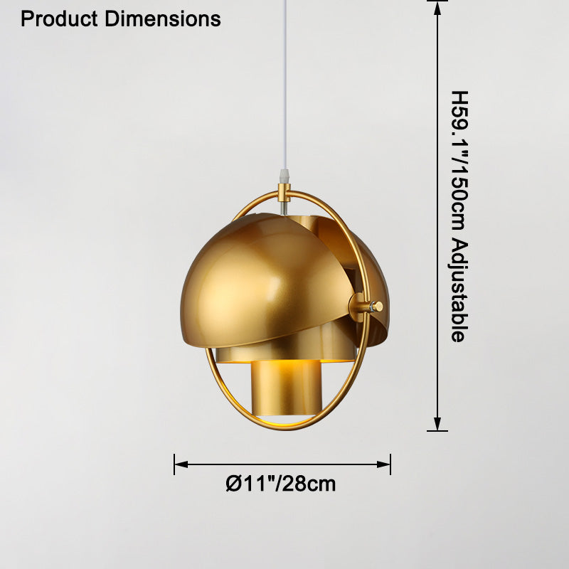 WOMO Suspension Boule Metal Orientable-WM2564