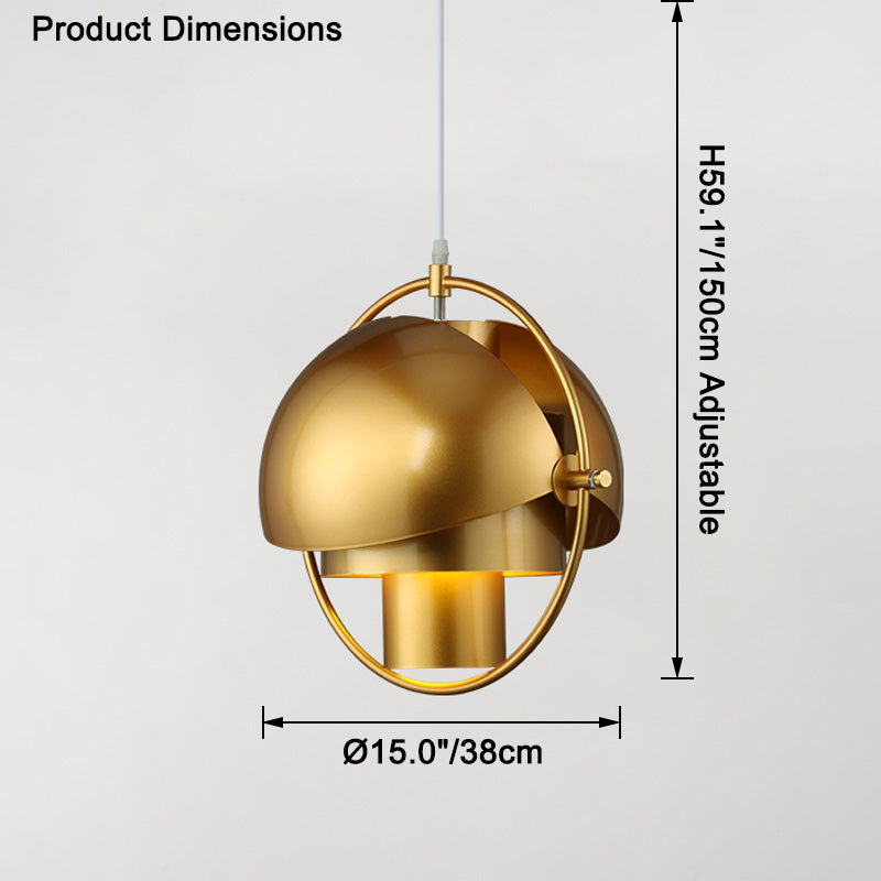 WOMO Suspension Boule Metal Orientable-WM2564