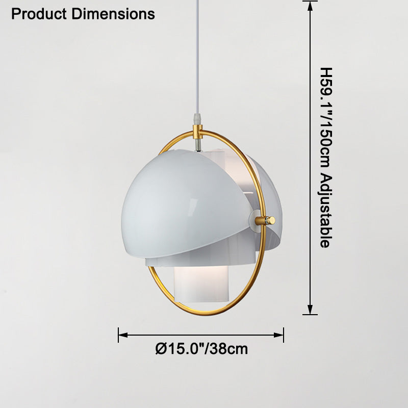 WOMO Suspension Boule Metal Orientable-WM2564