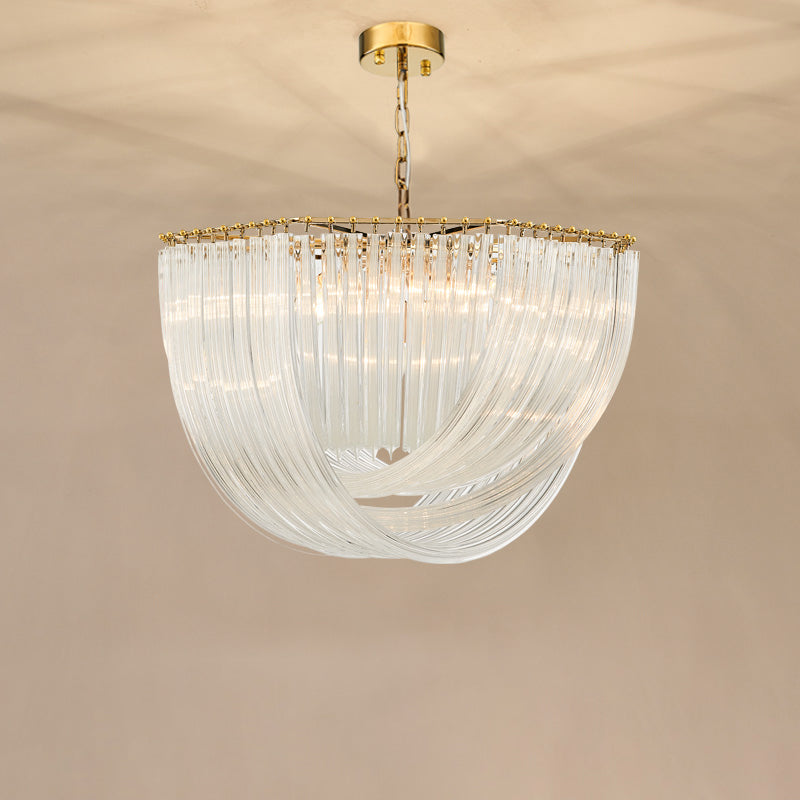 Lustre en verre à ruban WOMO-WM2590