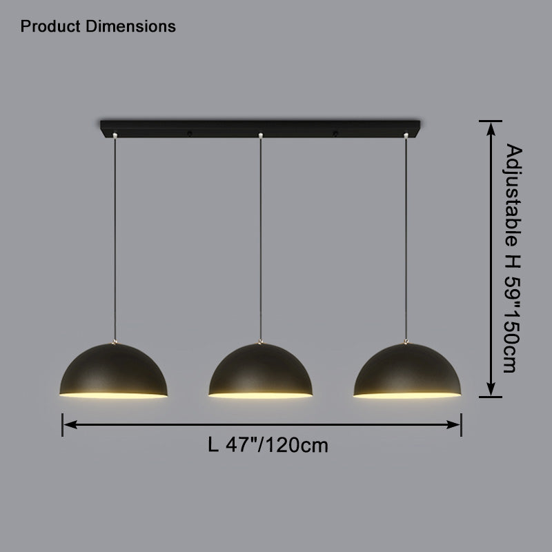 Suspension WOMO double/triple dôme-WM2622