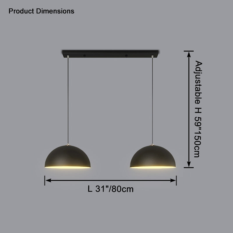 Suspension WOMO double/triple dôme-WM2622