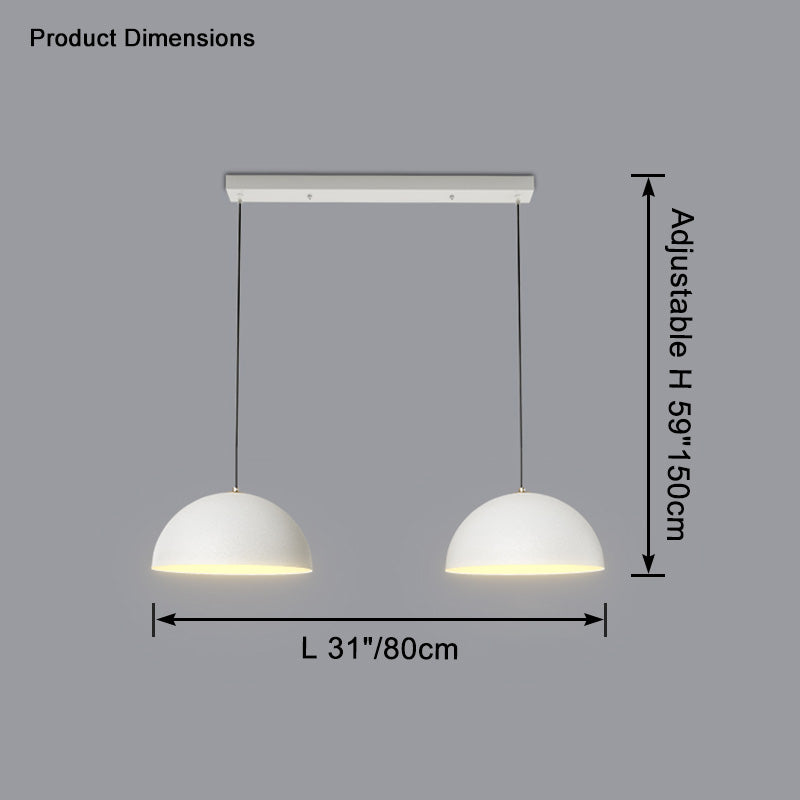Suspension WOMO double/triple dôme-WM2622