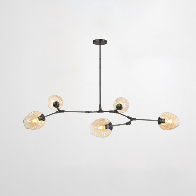 Lustre en verre coloré WOMO Branch-WM2655