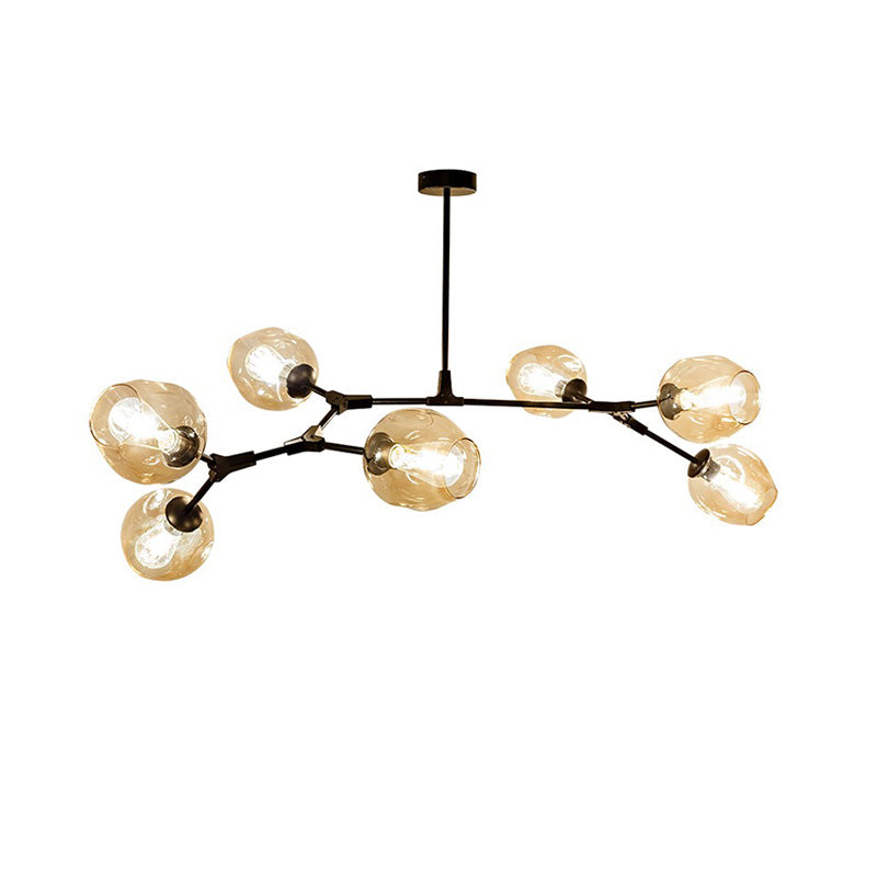 Lustre en verre coloré WOMO Branch-WM2655