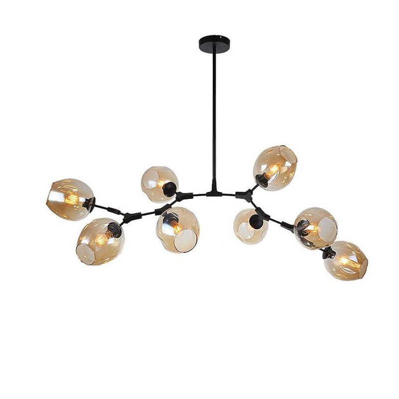 Lustre en verre coloré WOMO Branch-WM2655