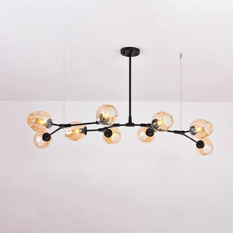 Lustre en verre coloré WOMO Branch-WM2655