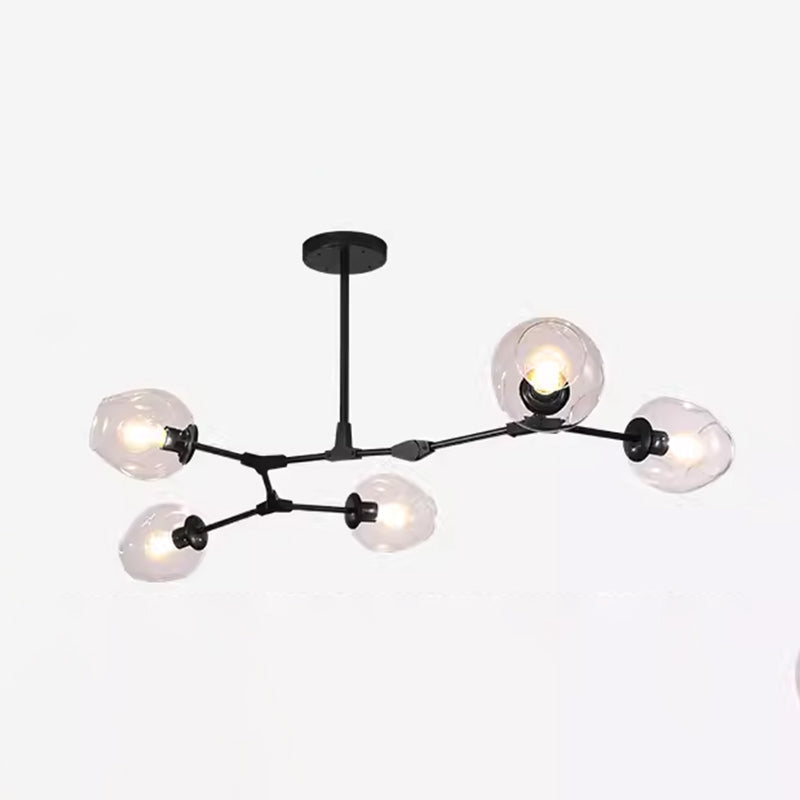 Lustre en verre coloré WOMO Branch-WM2655