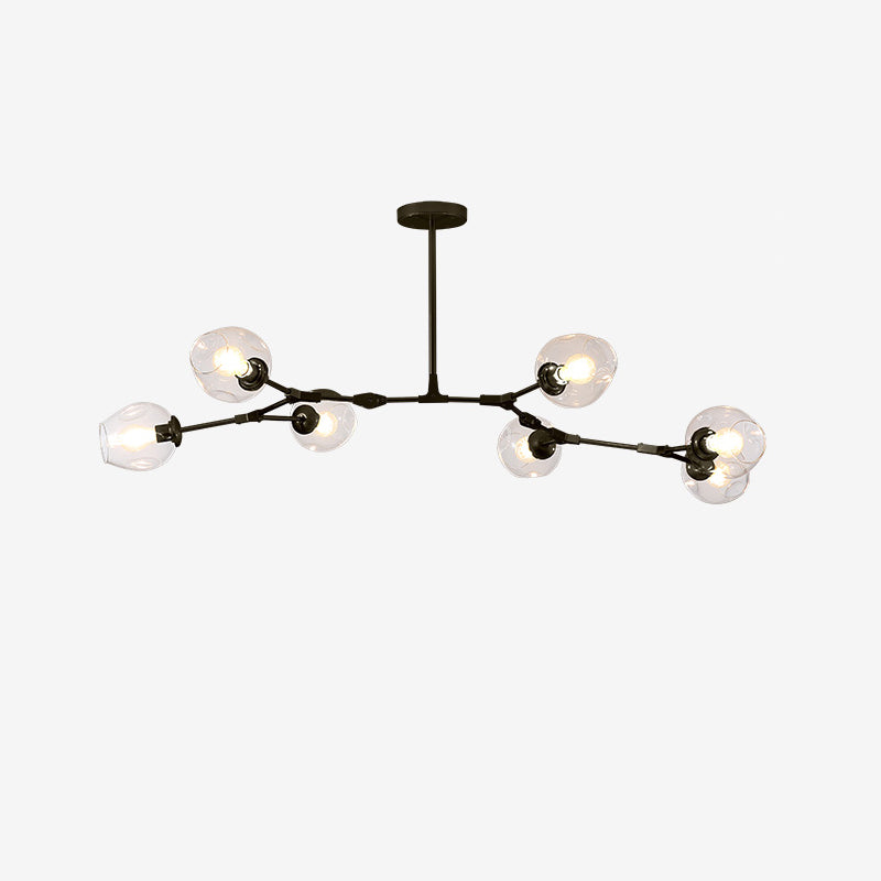 Lustre en verre coloré WOMO Branch-WM2655