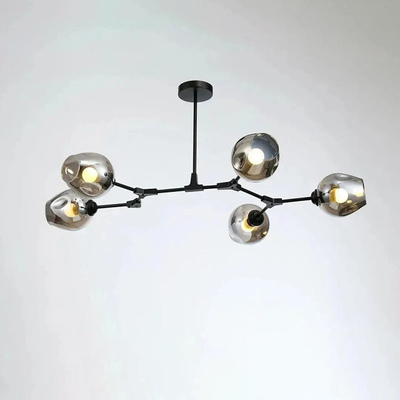 Lustre en verre coloré WOMO Branch-WM2655