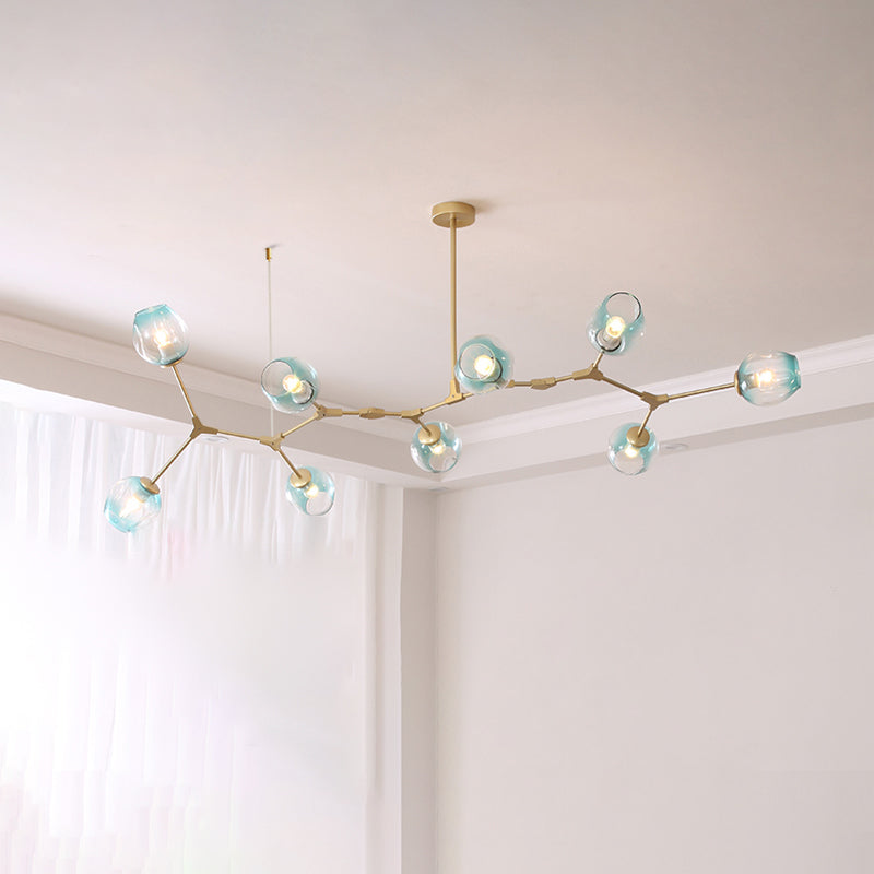 Lustre en verre coloré WOMO Branch-WM2655