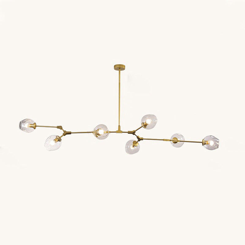 Lustre en verre coloré WOMO Branch-WM2655