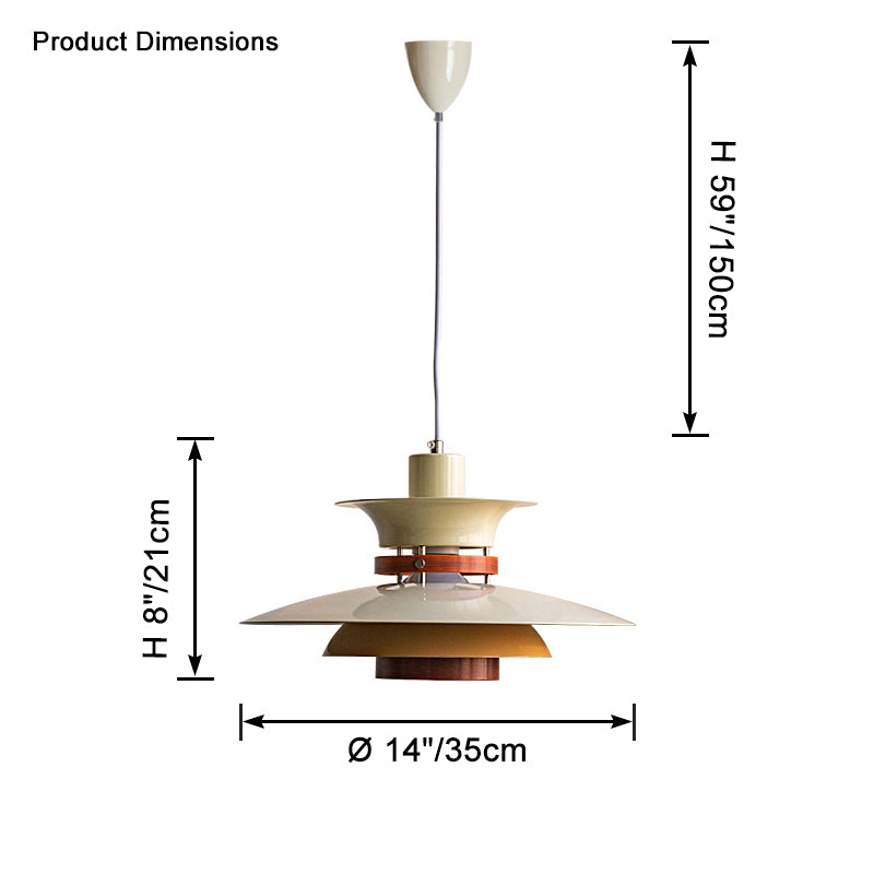 WOMO Suspension Metal Cuisine Scandinave-WM2659