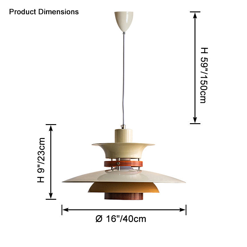 WOMO Suspension Metal Cuisine Scandinave-WM2659