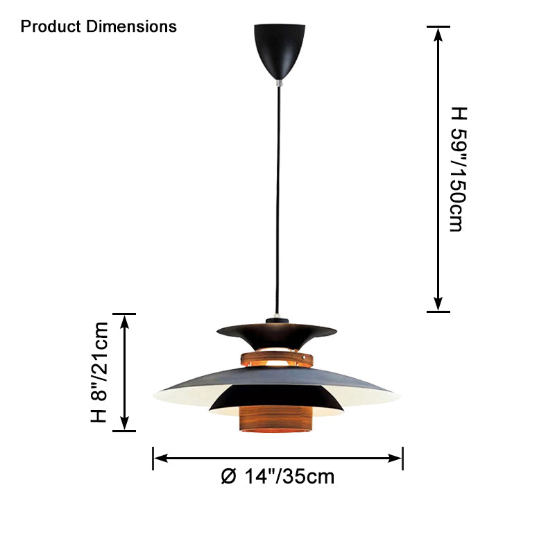 WOMO Suspension Metal Cuisine Scandinave-WM2659