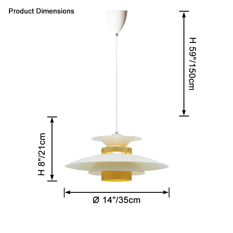 WOMO Suspension Metal Cuisine Scandinave-WM2659
