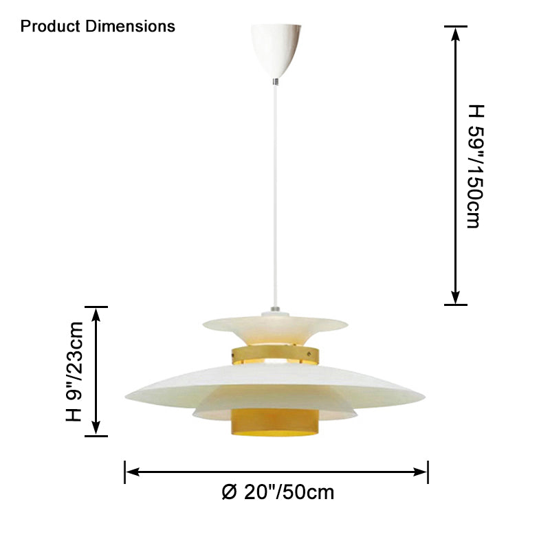 WOMO Suspension Metal Cuisine Scandinave-WM2659