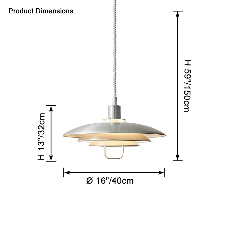 WOMO Suspension Metal Reglable Scandinave-WM2663