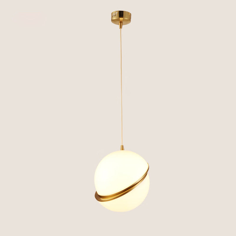 WOMO Gold Glass Ball Suspension-WM2679