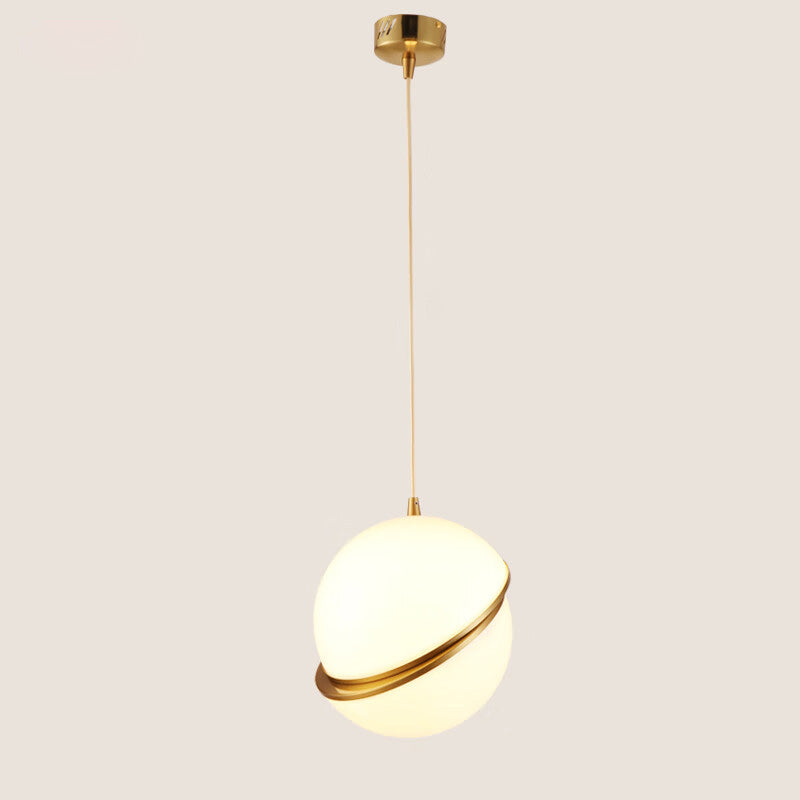 WOMO Gold Glass Ball Suspension-WM2679