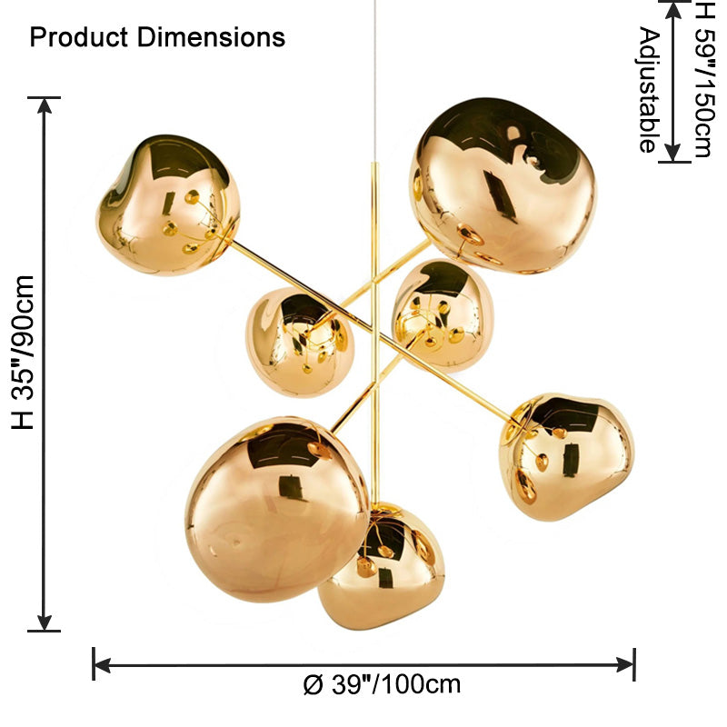 WOMO Lustre Boule Acrylique Design-WM2694