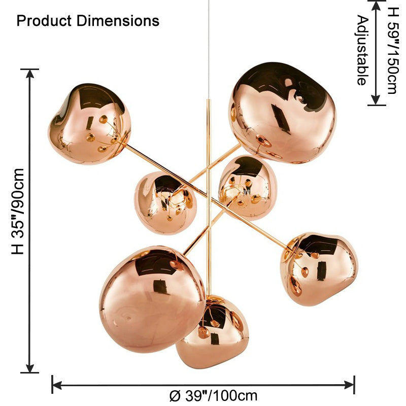 WOMO Lustre Boule Acrylique Design-WM2694