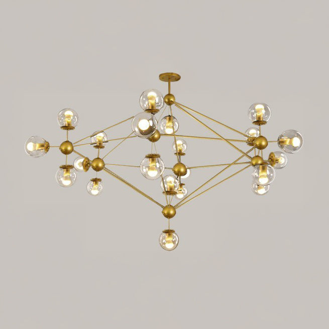 WOMO Lustre Boule Verre-WM2704