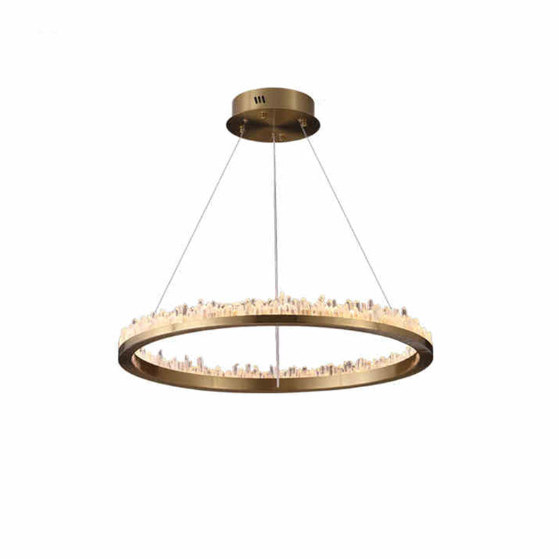 WOMO Lustre Cercle Cristal Led-WM2715