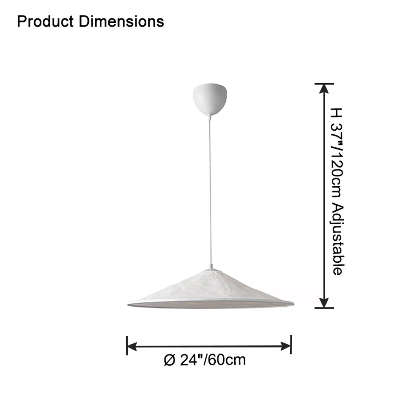 Suspension en tissu WOMO-WM2729