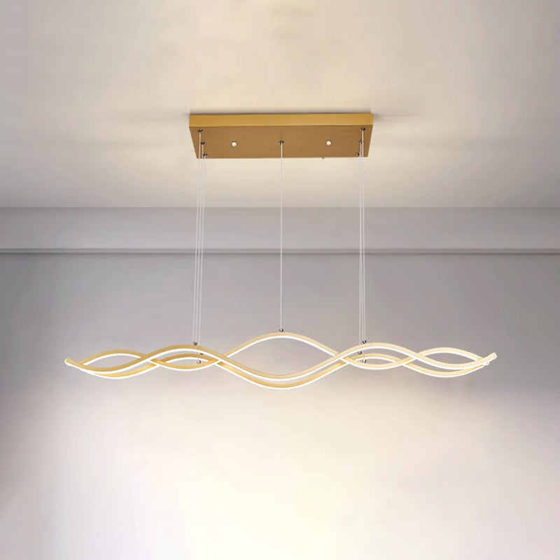 Lustre LED ondulé WOMO-WM2774