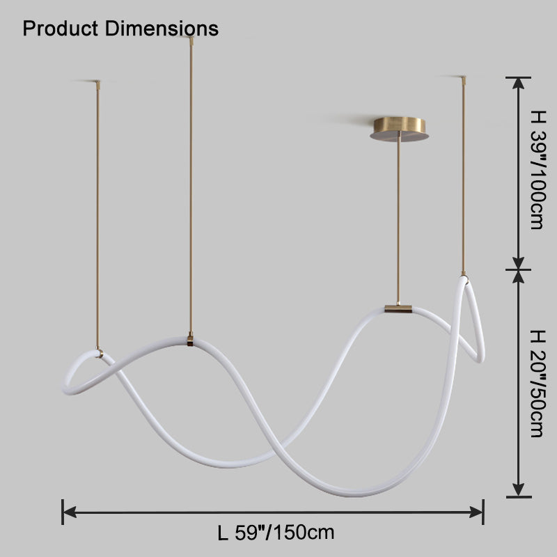 Lustre rond WOMO Rope Led-WM2781