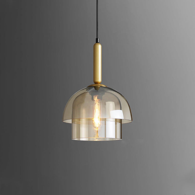 Suspension cloche en verre WOMO-WM2789