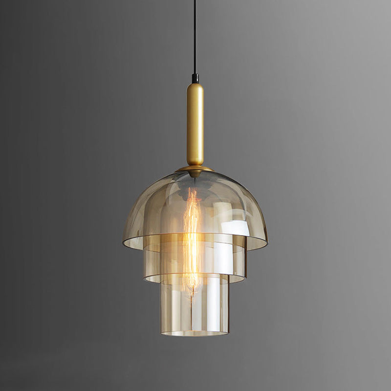 Suspension cloche en verre WOMO-WM2789