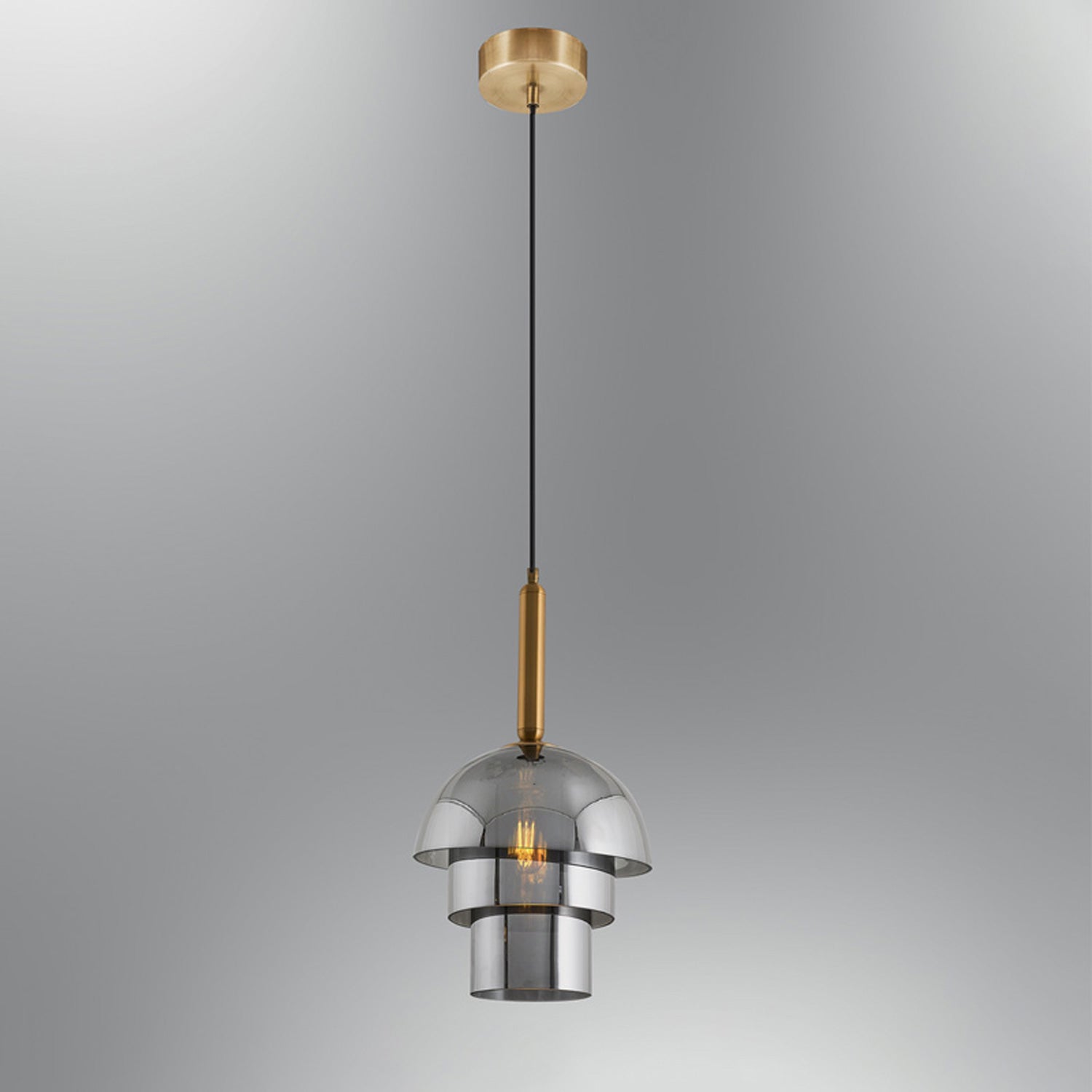 Suspension cloche en verre WOMO-WM2789