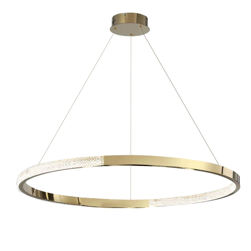 Lustre à LED WOMO à bague en or-WM2795